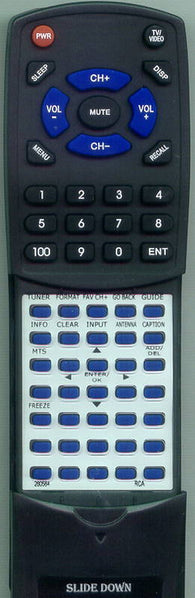 RCA ASTC21 Replacement Remote