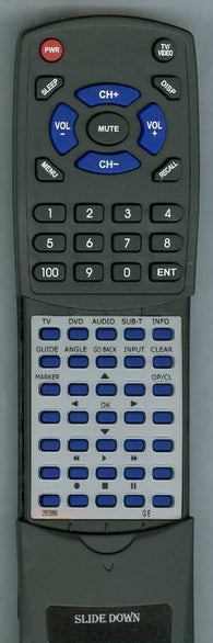 GE RCG110TA1 Replacement Remote