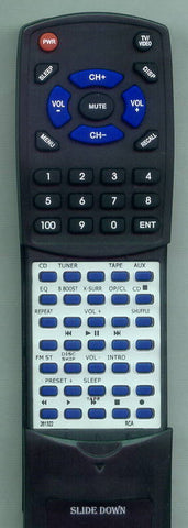 RCA RS2622 Replacement Remote