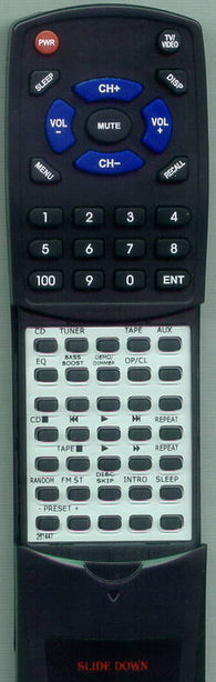 RCA RS2620 Replacement Remote