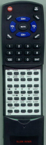 RCA RS2620 Replacement Remote