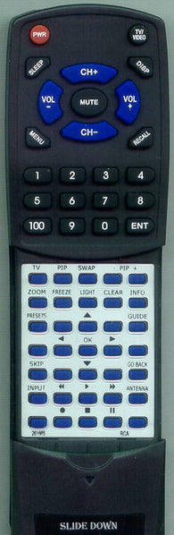 RCA D40W20 Replacement Remote