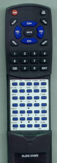 RCA 263173 Replacement Remote
