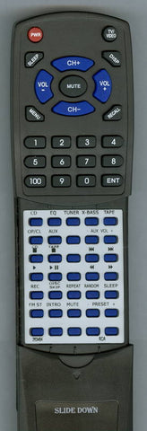 RCA RS2300 Replacement Remote