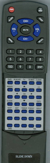RCA RT264852 Replacement Remote