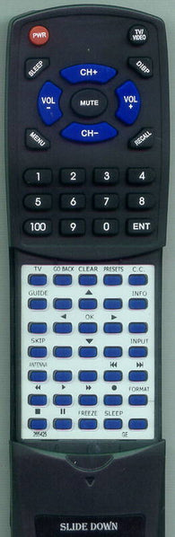 GE 265425 Replacement Remote