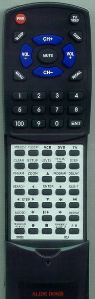 RCA 265683 Replacement Remote