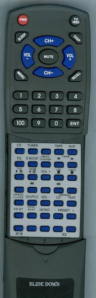 RCA RT267108 Replacement Remote