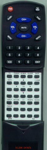 RCA RT267163 Replacement Remote