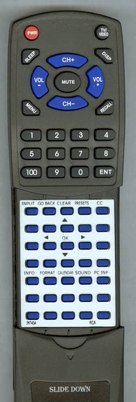 RCA RT267434 Replacement Remote