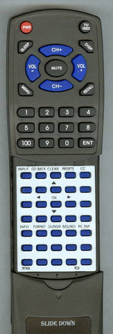 RCA RT267434 Replacement Remote