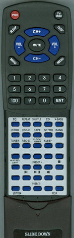 RCA 267784 Replacement Remote