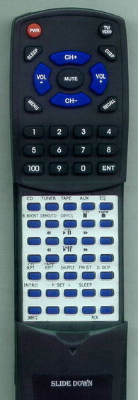 RCA 268572 Replacement Remote