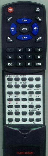 RCA 269010 Replacement Remote