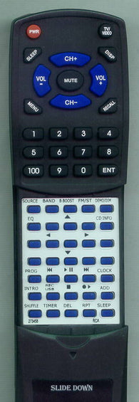 RCA 273458 Replacement Remote