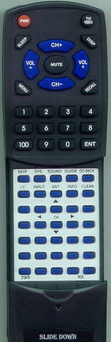 RCA J32LED750 GUEST Replacement Remote