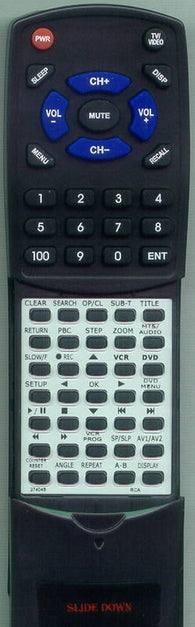 RCA RT274048 Replacement Remote