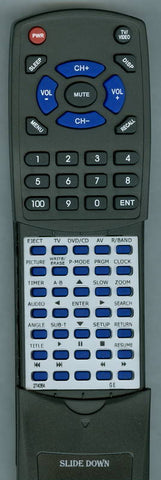 GE SPACEMAKER 75500 Replacement Remote