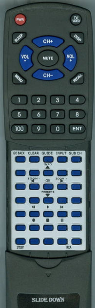 RCA L42FHD37YX7 Replacement Remote