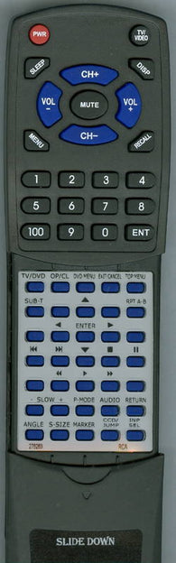 RCA RT276263 Replacement Remote