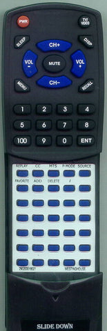 WEST 290200018021 Replacement Remote