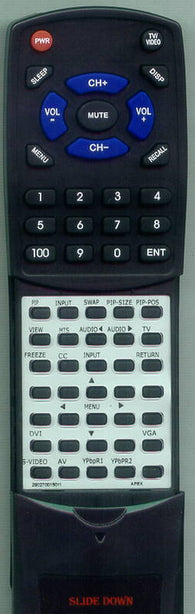 APEX 290-270015-011 Replacement Remote
