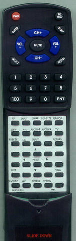 APEX RT290270015011 Replacement Remote