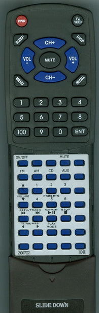 BS RT290407002 Replacement Remote