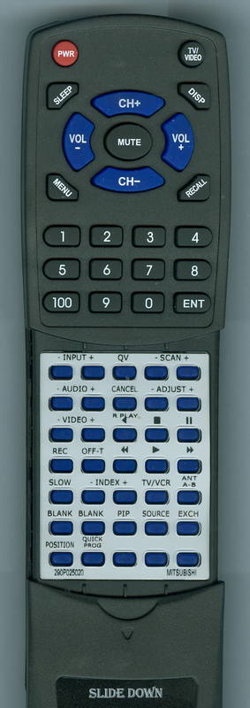 MITSUBISHI CK2560R Replacement Remote Control - Thumbnail 3