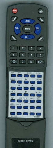 MITSUBISHI RT290P103040 Replacement Remote
