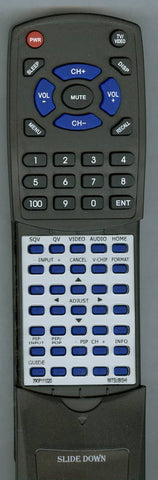 MITSUBISHI WS55411 Replacement Remote