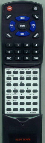 MITSUBISHI WD62526 Replacement Remote