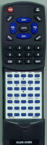 MITSUBISHI 290P137010 Replacement Remote
