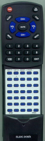 HITACHI CT1386W Replacement Remote