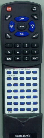 HITACHI CT2085W Replacement Remote