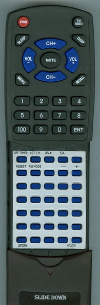 HITACHI CT2077B Replacement Remote
