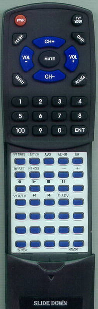 HITACHI CT4580K Replacement Remote