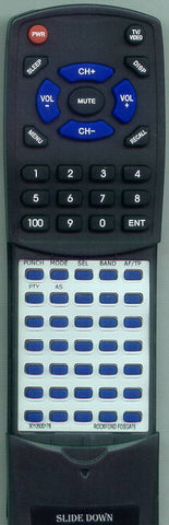 ROCKFORD FOSGATE RFX9110 Replacement Remote