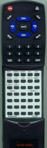 POLAROID 301-U20H15-41RB Replacement Remote