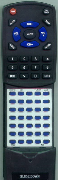 AMC 3050A Replacement Remote