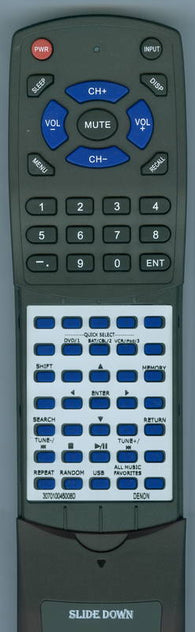 DENON AVR-4310 ZONE II Replacement Remote