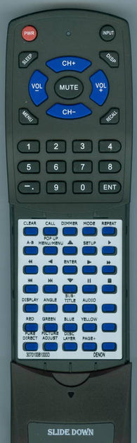 DENON 307010072017D Replacement Remote