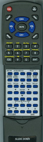 DENONINSERT AVR-1713 Replacement Remote