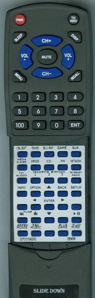 DENON RC1167 Replacement Remote