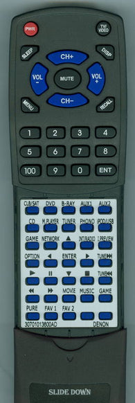 DENON 30701013600AD Replacement Remote