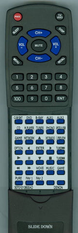 DENON 30701013600AD Replacement Remote