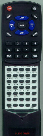 JENSEN RT3070124 Replacement Remote