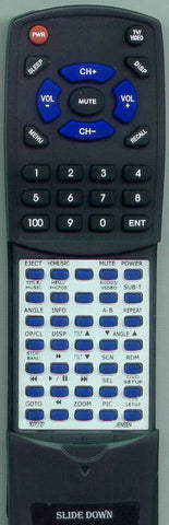 JENSEN 3070127 Replacement Remote