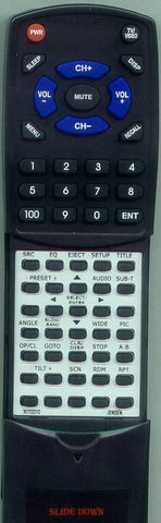JENSEN RC4502AVX Replacement Remote