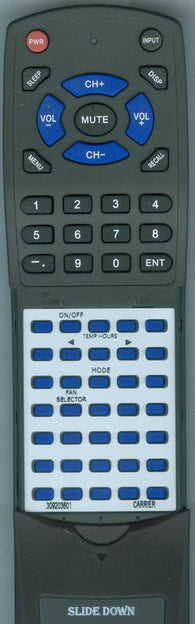 CARRIER 309203601 Replacement Remote